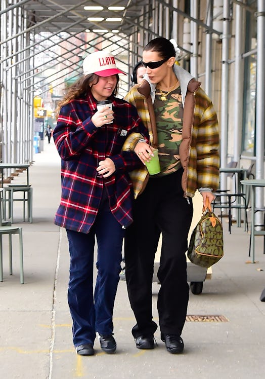 Bella Hadid is seen in SoHo on February 09, 2023 in New York City