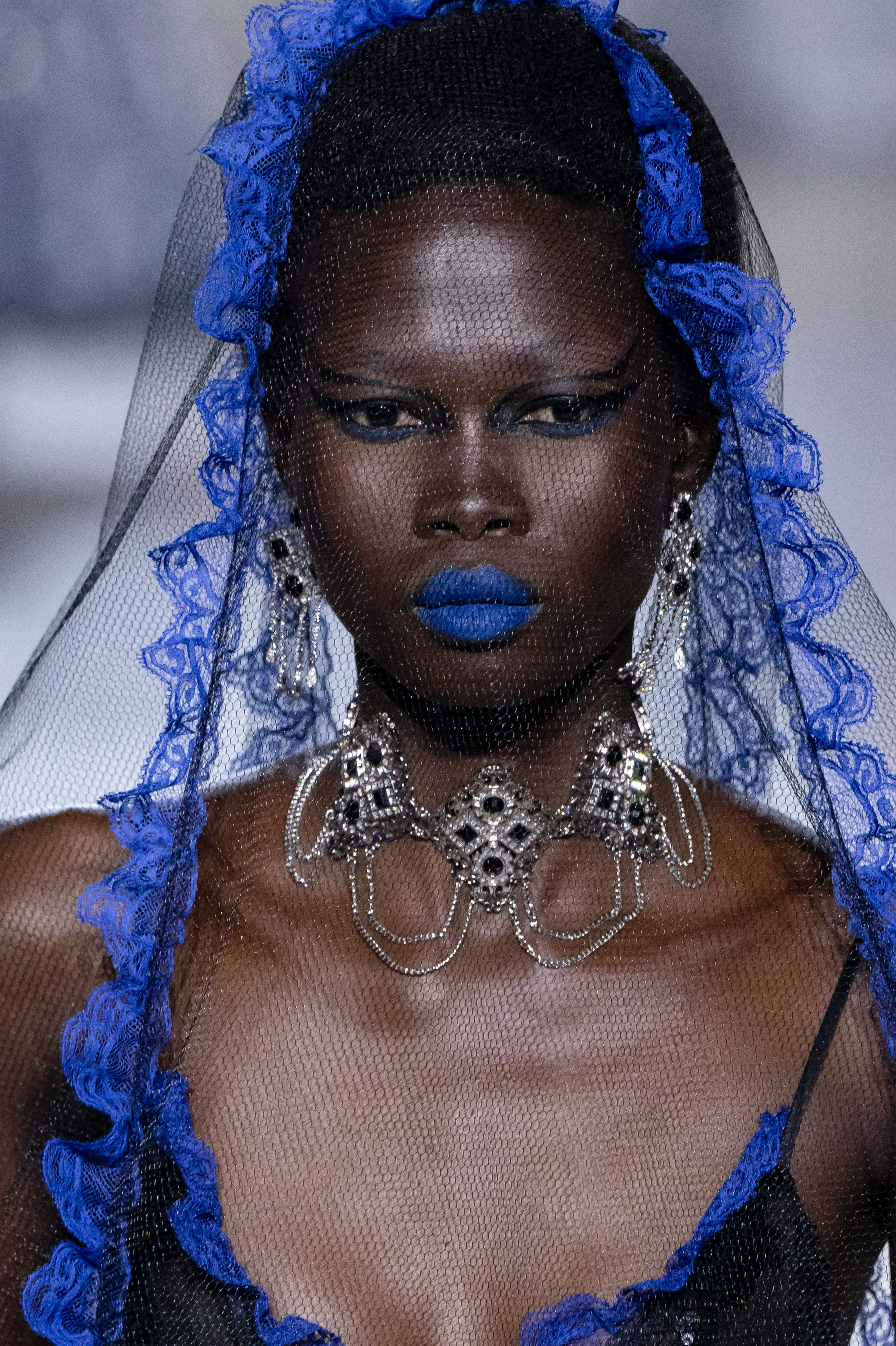 NEW YORK, USA - FEBRUARY 10: A model walks the runway during the Rodarte Ready to Wear Fall/Winter 2&hellip;