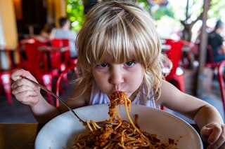 Nettie’s House of Spaghetti in New Jersey sparked debate after announcing a new rule of no kids unde...