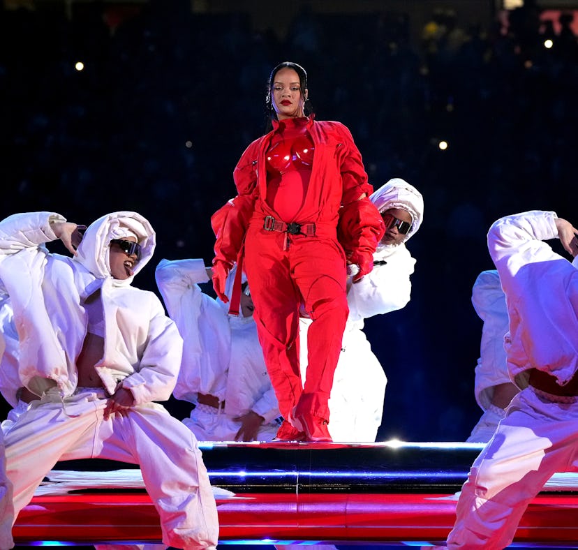 Rihanna performed all her bops during her Super Bowl halftime show.