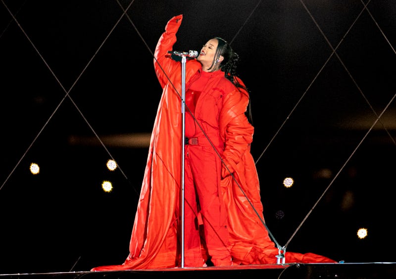 Rihanna at the Apple Super Bowl LVII Halftime Show 