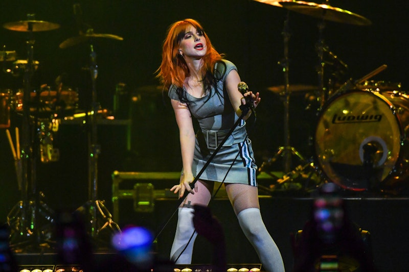 Hayley Williams of the group Paramore performs onstage