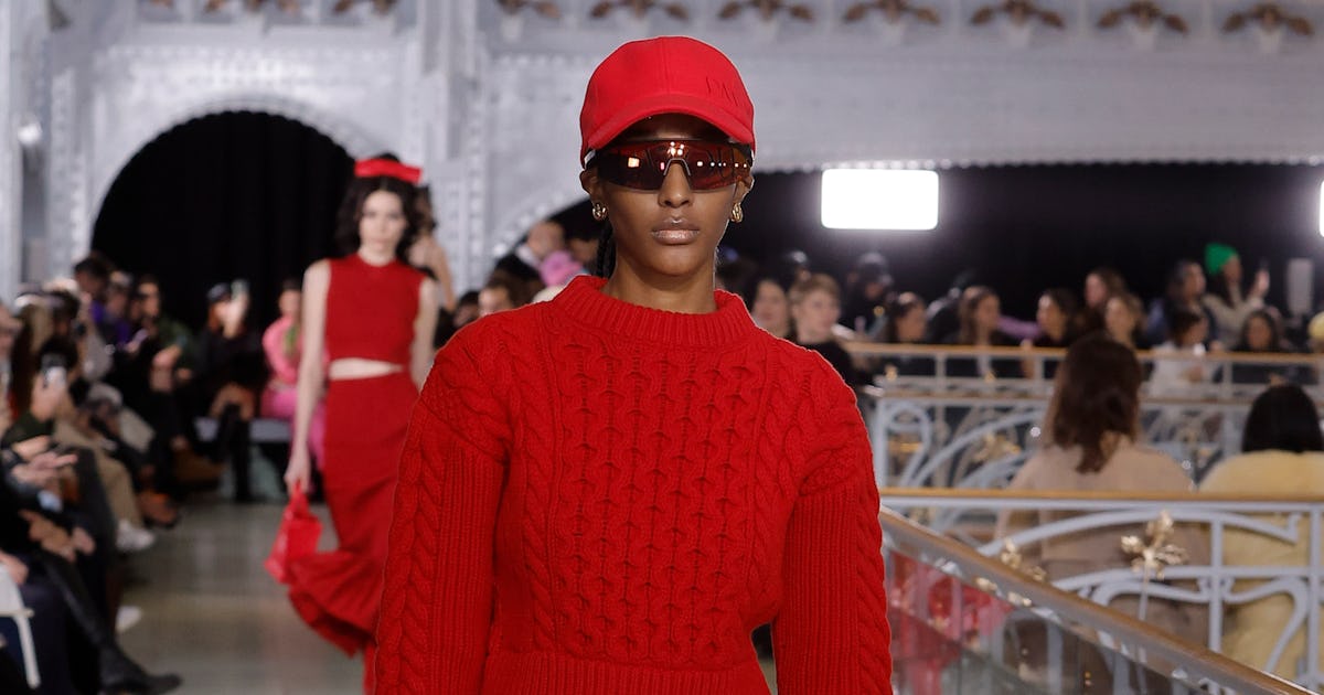 The Red Color Trend Is Everywhere At New York Fashion Week Fall/Winter 2023