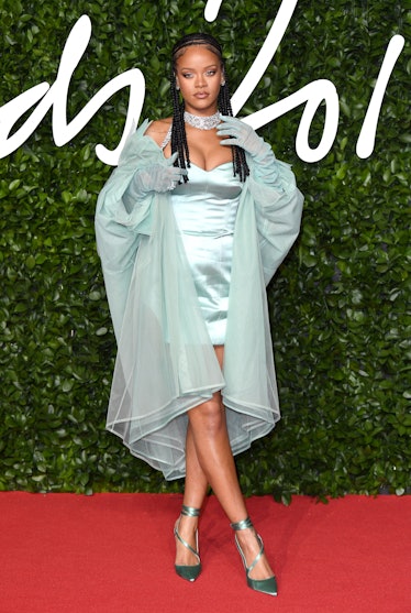 Rihanna attends The Fashion Awards 2019 at the Royal Albert Hall 