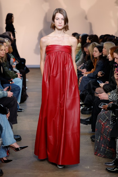 Red color trend NYFW Fall/Winter 2023