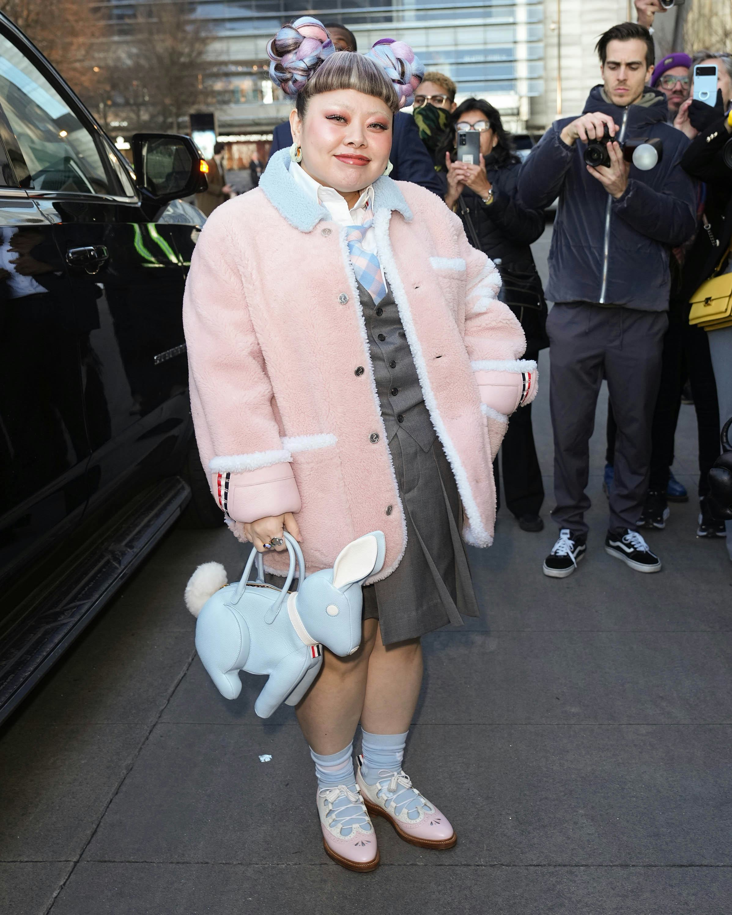 Naomi Watanabe&rsquo;s New York Fashion Week 2023 street style.