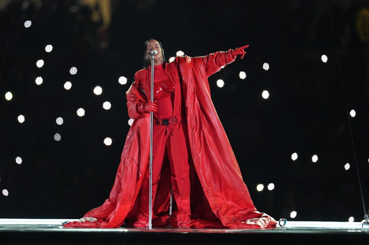  Rihanna performs during Super Bowl LVII 