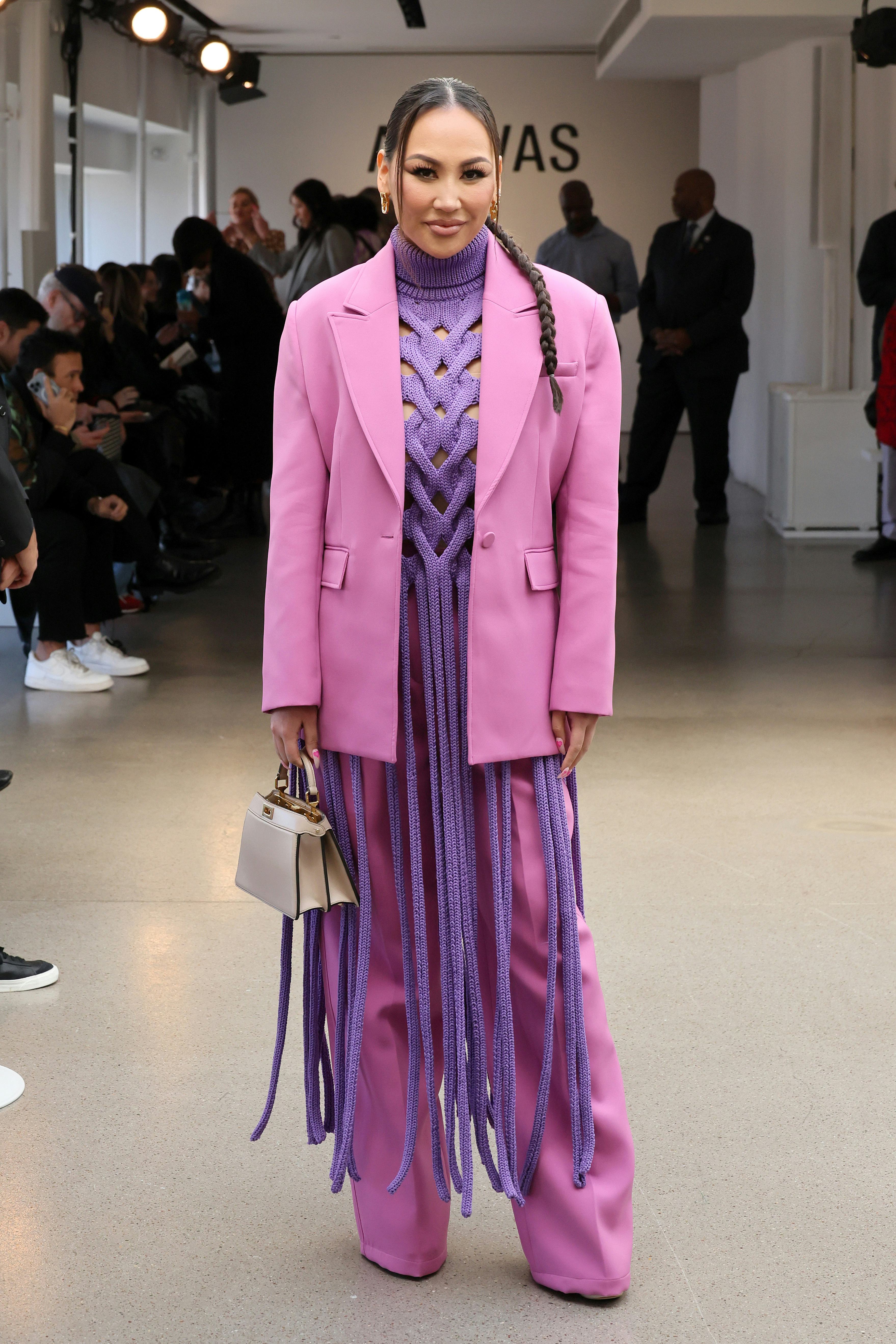 New York Fashion Week street style stars in fringe