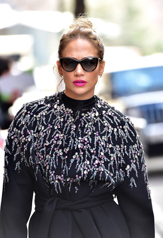 The Cancer zodiac sign would embrace the top knot hairstyle.