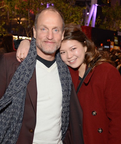 Woody Harrelson's daughter Zoe is like him.