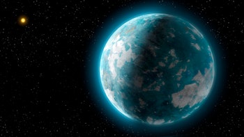 Astronomers from Oxford University in the UK have observed this rocky exoplanet covered in an ocean ...