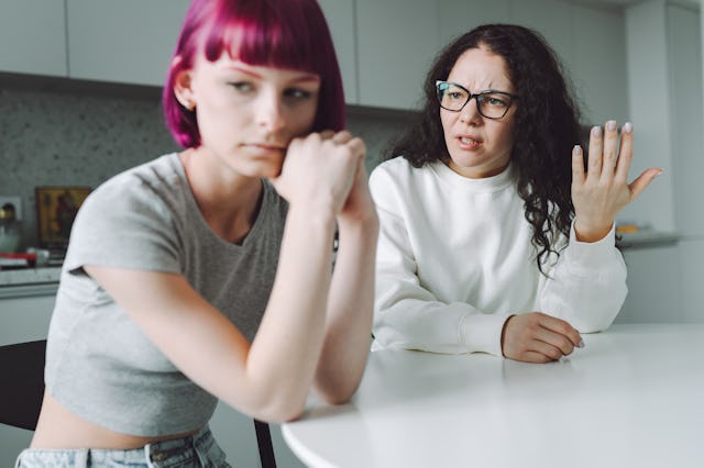 Arguing with your teen can make you feel crazy.