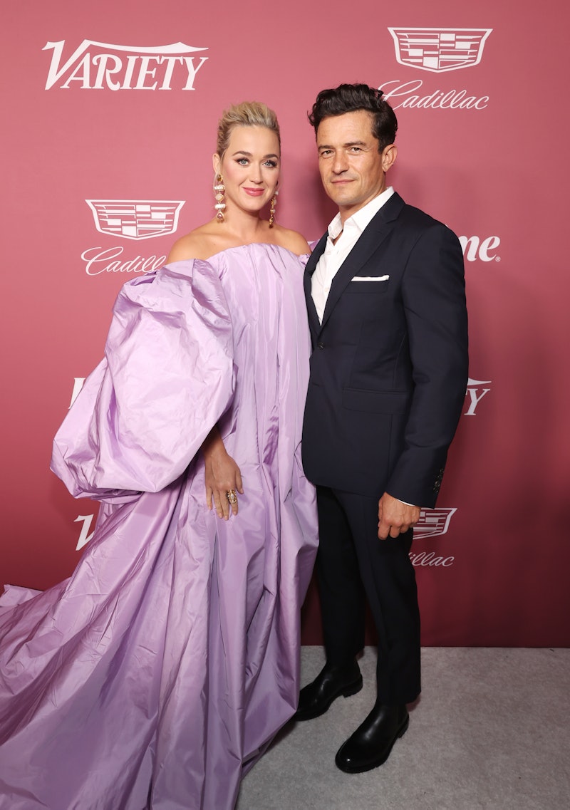 BEVERLY HILLS, CALIFORNIA - SEPTEMBER 30: (L-R) Katy Perry and Orlando Bloom attend Variety's Power ...