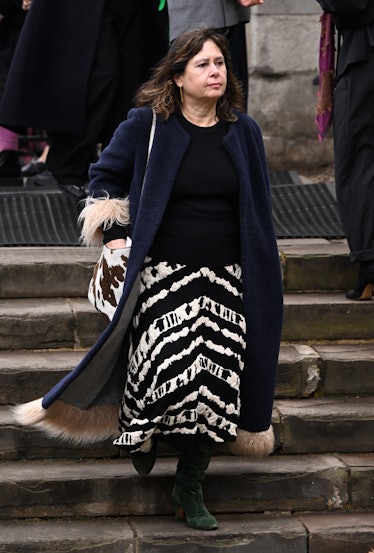 Former Editor-in-Chief of British Vogue Alexandra Shulman 