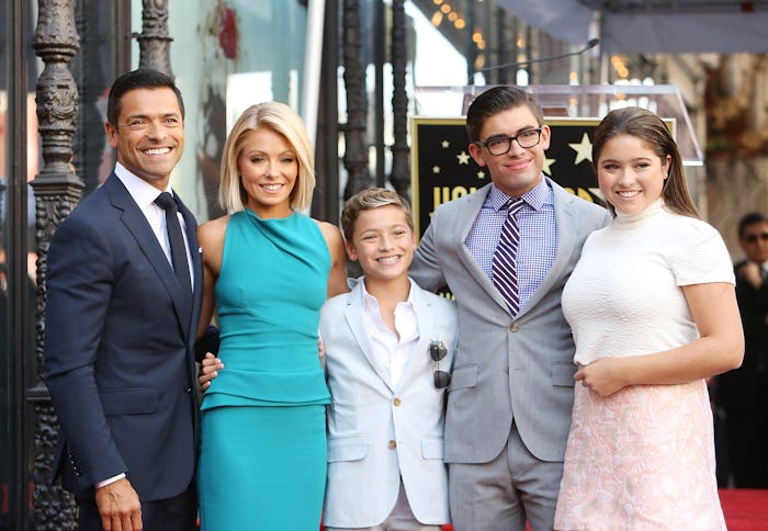 Kelly Ripa and Mark Consuelos have three kids.