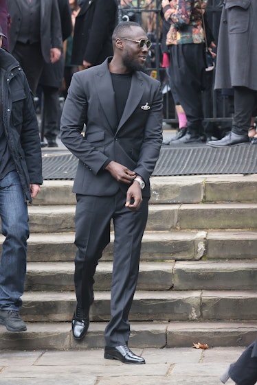 Stormzy attends the A Memorial To Honour & Celebrate The Life Of Dame Vivienne Westwood 