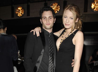 Penn Badgley and Blake Lively