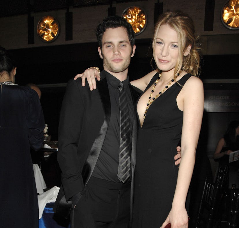 Penn Badgley and Blake Lively