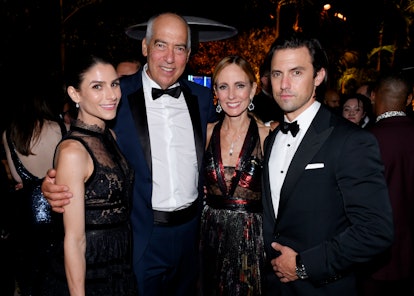 Kelly Egarian, Gary Newman, Dana Walden and Milo Ventimiglia (Photo by Stewart Cook/Variety/Penske M...