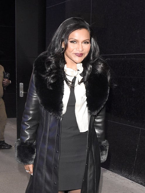 NEW YORK, NY - DECEMBER 01:  Actress Mindy Kaling is seen outside "Good Morning America" on December...