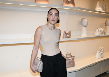 Mia Moretti at the Maison Margiela Opens New Melrose Place Boutique held at Maison Margiela Melrose ...