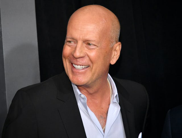 Bruce Willis attends the "Glass" NY Premiere at SVA Theater on January 15, 2019 in New York City. Br...