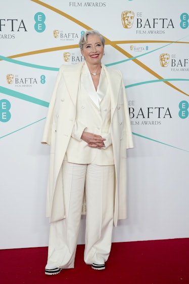 Emma Thompson attends the EE BAFTA Film Awards 2023 