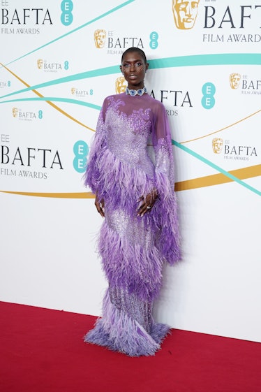 Jodie Turner-Smith attends the EE BAFTA Film Awards 2023 