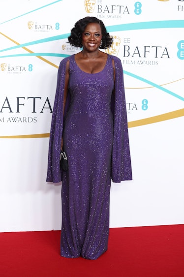 Viola Davis attends the EE BAFTA Film Awards 2023 