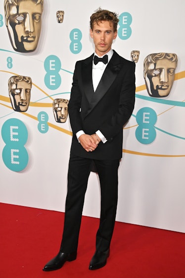 Austin Butler arrives at the EE BAFTA Film Awards 2023