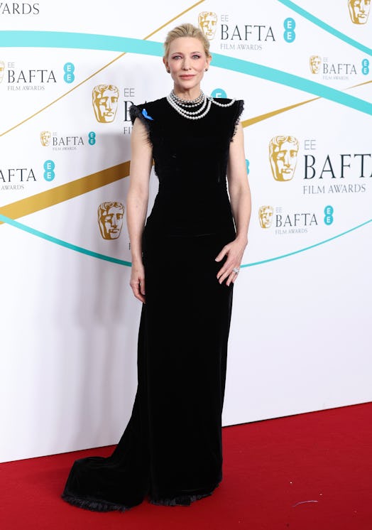 Cate Blanchett  attends the EE BAFTA Film Awards 2023 