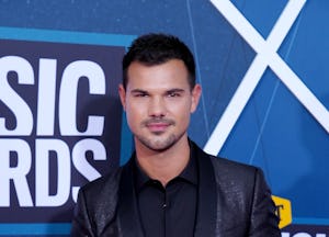 Taylor Lautner was on stage during the infamous 2009 VMAs moment between Taylor Swift and Kanye West...