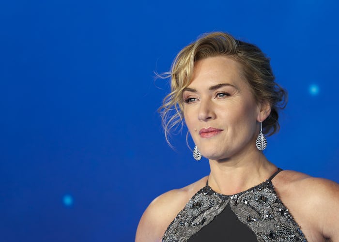 LONDON, ENGLAND - DECEMBER 06: Kate Winslet attends the "Avatar: The Way Of Water" World Premiere a...