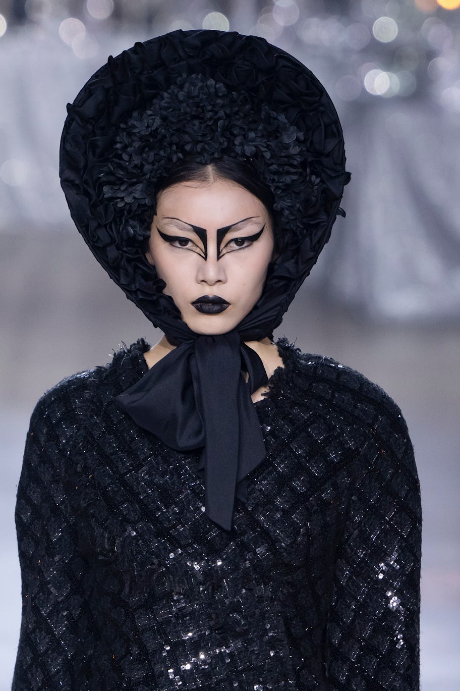 Goth-Meets-Balletcore Beauty Took Over New York Fashion Week