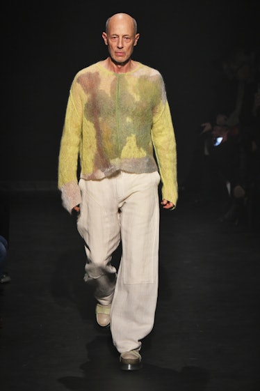 Jon Gries on the runway at Eckhaus Latta Fall 2023 Ready To Wear Fashion Show 