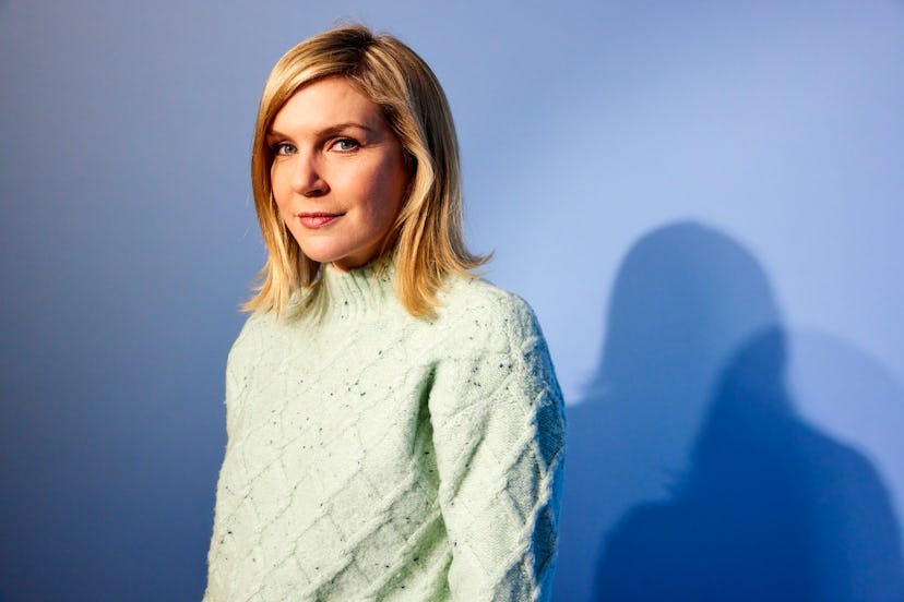 Rhea Seehorn visits The IMDb Portrait Studio at Acura Festival Village on Location at Sundance 2023 ...