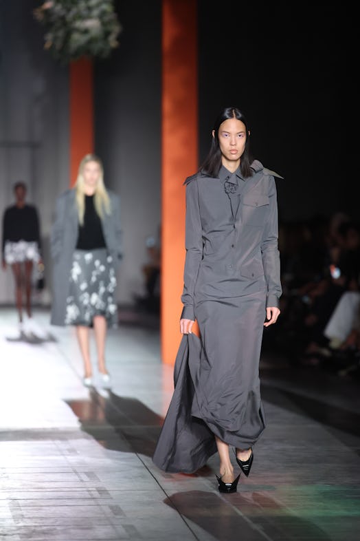 Prada's Fall/Winter 2023 Collection Is A Capsule Wardrobe For Fashion Girls