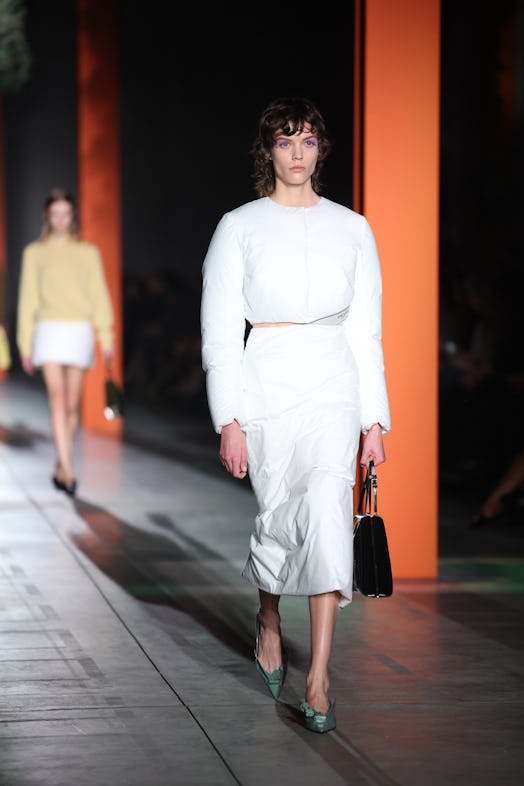 Prada's Fall/Winter 2023 Collection Is A Capsule Wardrobe For Fashion Girls