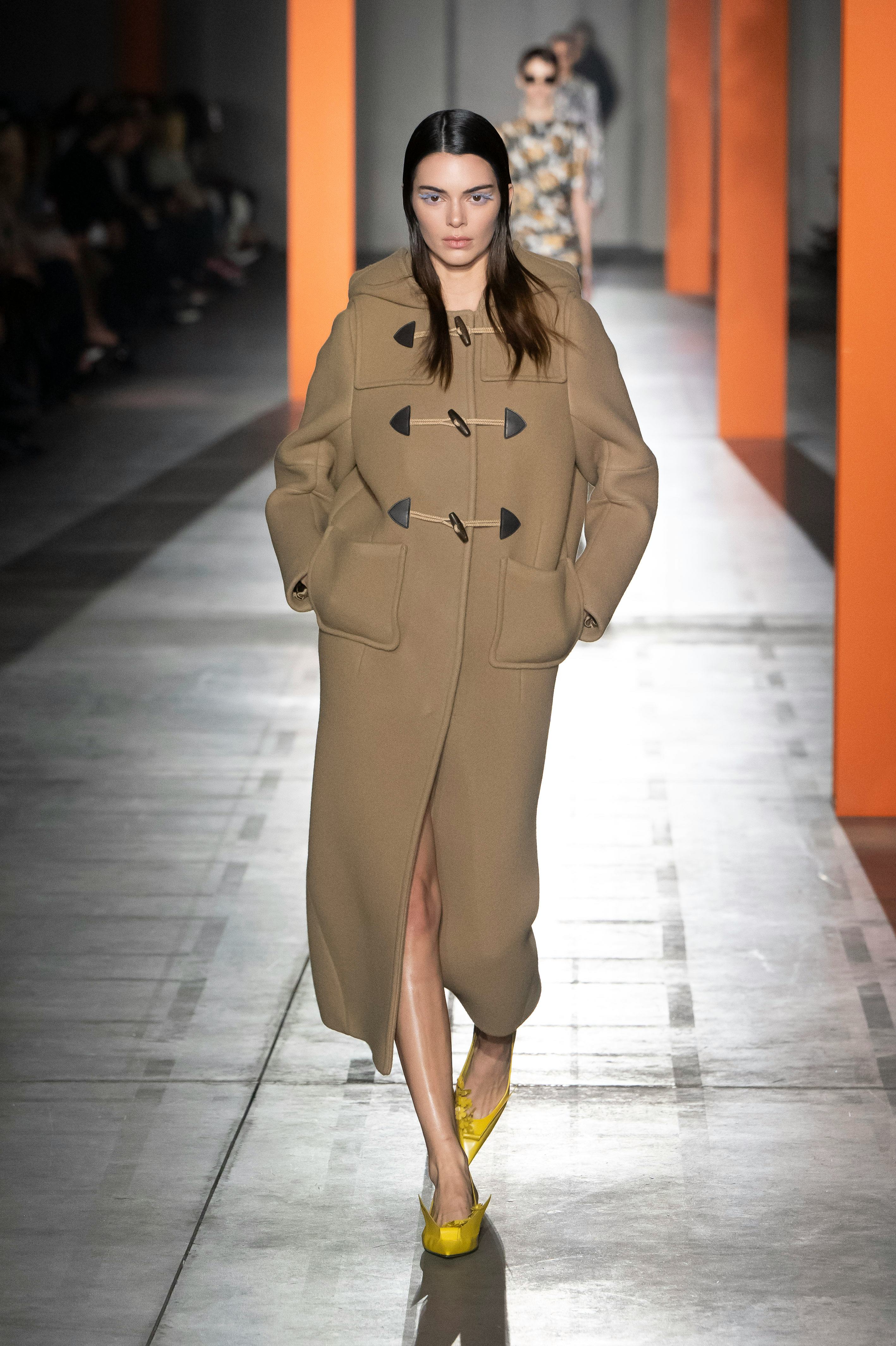 Kendall Jenner walked the Prada Ready to Wear Fall/Winter 2023-2024 show.