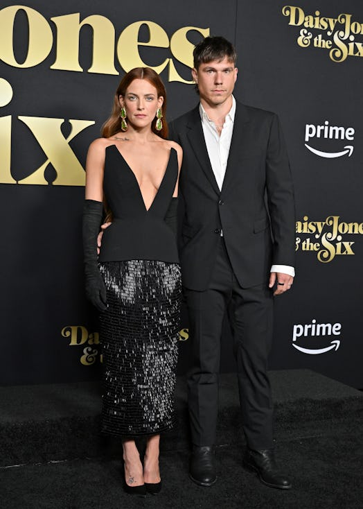  Riley Keough and Ben Smith-Petersen attend the Los Angeles Premiere of Prime Video's "Daisy Jones &...