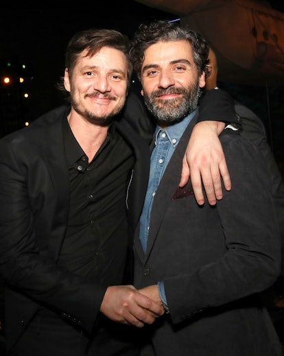 Pedro Pascal and Oscar Isaac, both total daddies, in 2019.