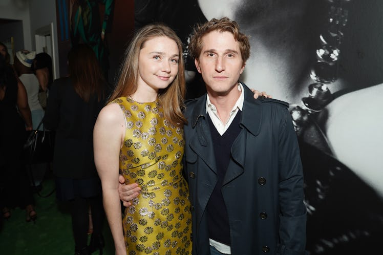 LOS ANGELES, CALIFORNIA - FEBRUARY 24: (L-R) Jessica Barden and Max Winkler attend W Magazine's Annu...