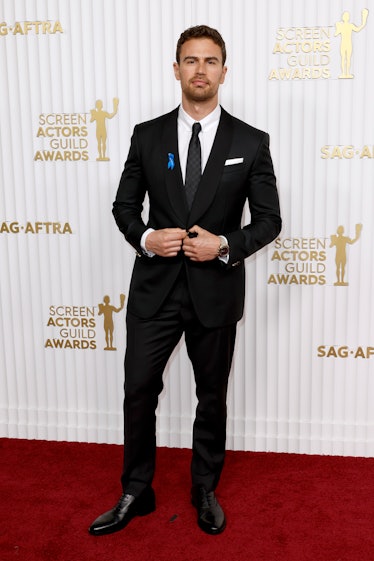 Theo James attends the 29th Annual Screen Actors Guild Awards