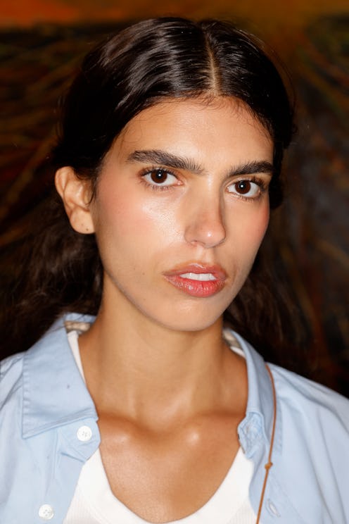 Backstage and atmosphere during the Ulla Johnson Ready to Wear Spring/Summer 2023 fashion show as pa...