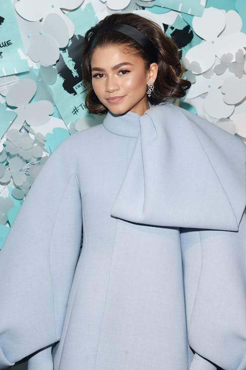 Zendaya headband at Tiffany & Co. Paper Flowers event