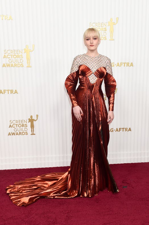 Julia Garner at the 29th Annual Screen Actors Guild Awards