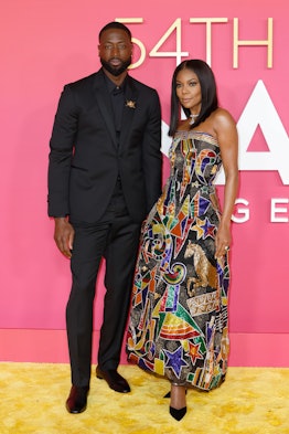 Dwyane Wade and Gabrielle Union attend the 54th NAACP Image Awards