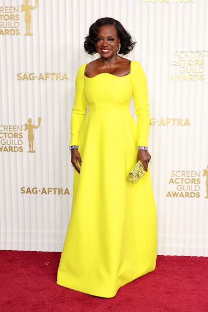 LOS ANGELES, CALIFORNIA - FEBRUARY 26: Viola Davis attends the 29th Annual Screen Actors Guild Award...