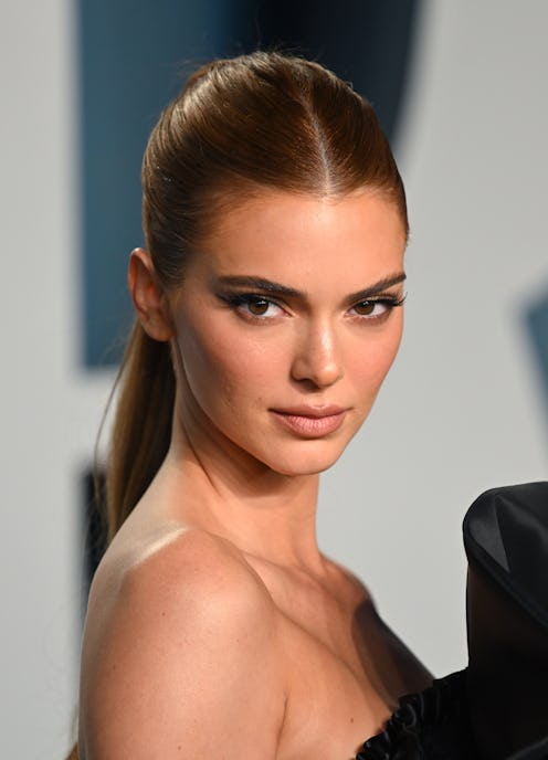 Kendall Jenner wore a one-pant Alaïa outfit.