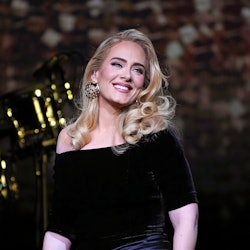 Adele performs at "Weekends with Adele" Residency Opening 